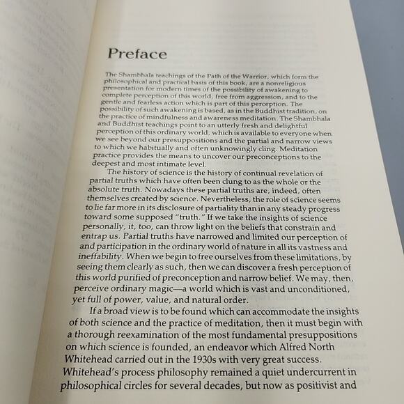 Perceiving Ordinary Magic Science and Intuitive Wisdom by Jeremy W. Hayward - Picture 8 of 13